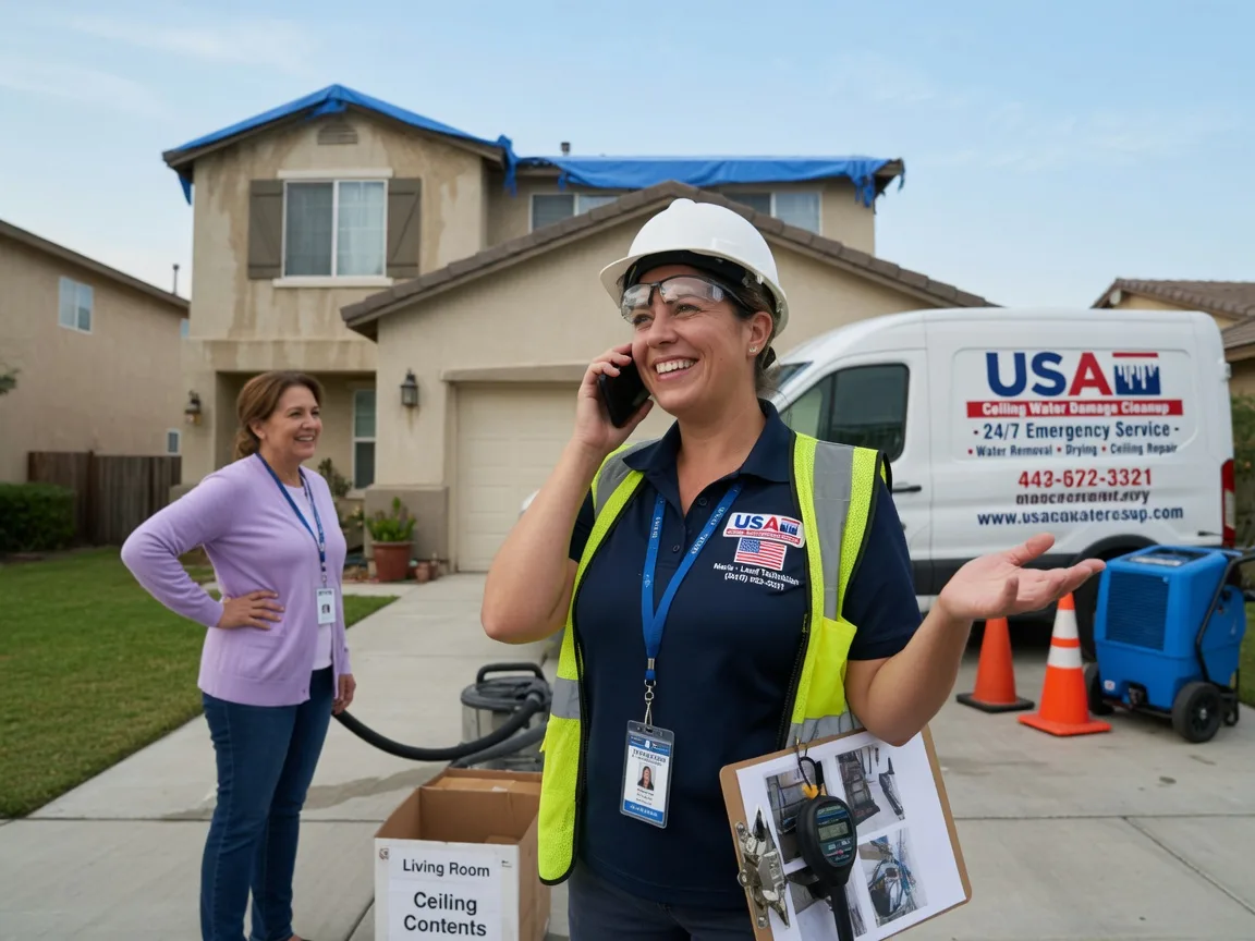 Ceiling Water Damage Restoration Delavan, MN FAQs